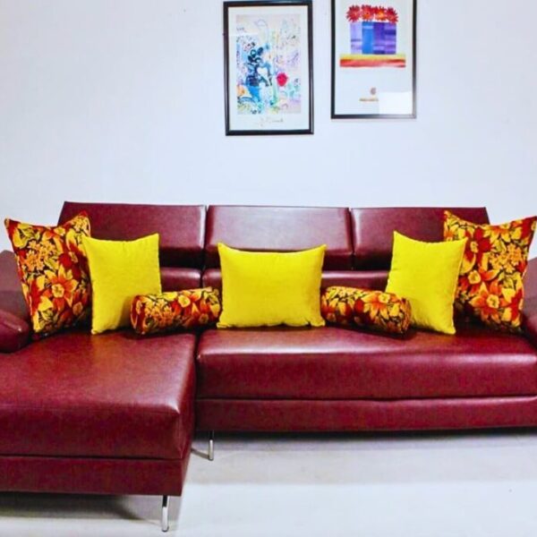 leather sofa l-shaped