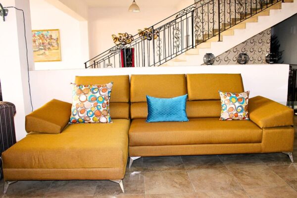 leather sofa l-shaped
