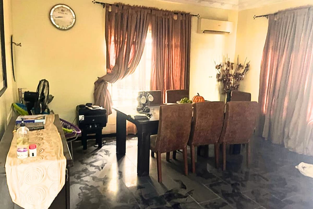 Beautiful transformation of dining room