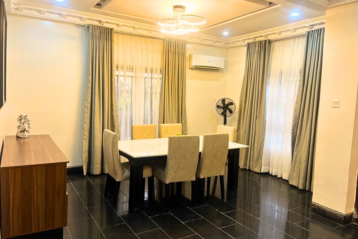 After transformation of the dining room