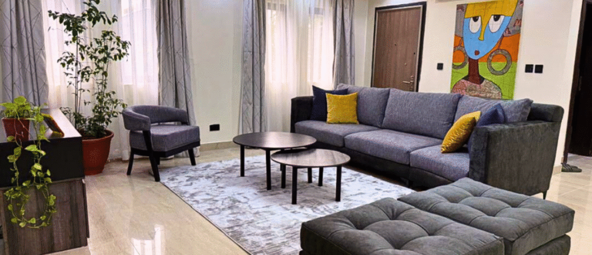 Durable furniture for shortlet apartment